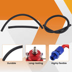 Fuel Pressure Regulator Kit with 100psi Gauge for Universal Applications