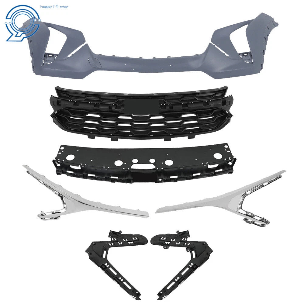 Front Bumper Grill Grille Assembly + Cover for Chevrolet Trax (2024)