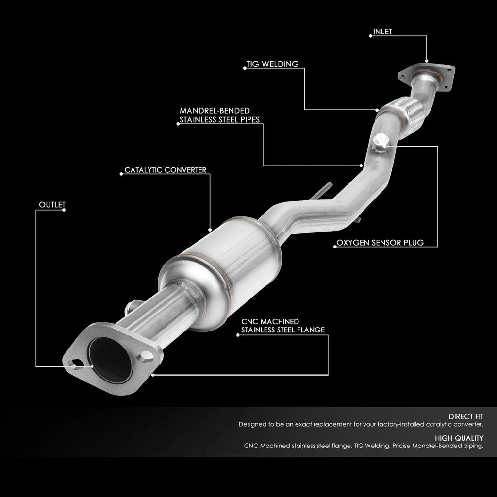 OE Rear Catalytic Converter Manifold Assembly for Nissan Altima (2007–2015)