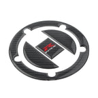 3D Carbon Fiber Fuel Tank Sticker Gas Cap Cover for GSXR 1000 750 600 (2001–2023)