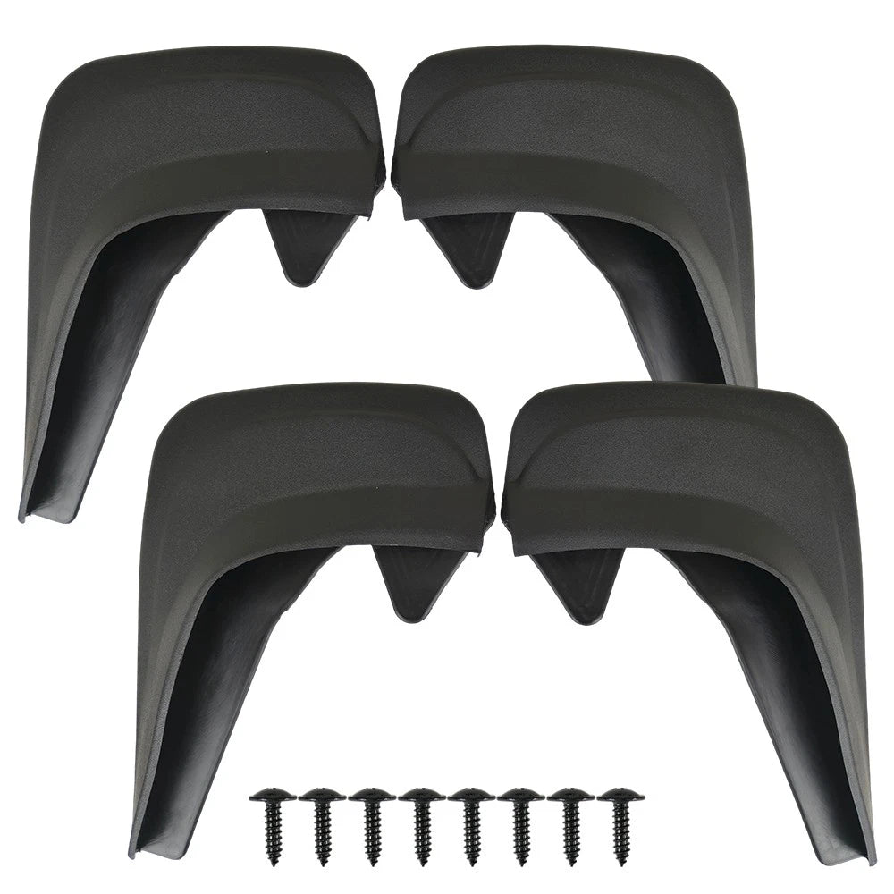 Set of 4 Universal Splash Guards Mudflaps for Car Pickup Truck SUV