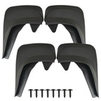 Set of 4 Universal Splash Guards Mudflaps for Car Pickup Truck SUV