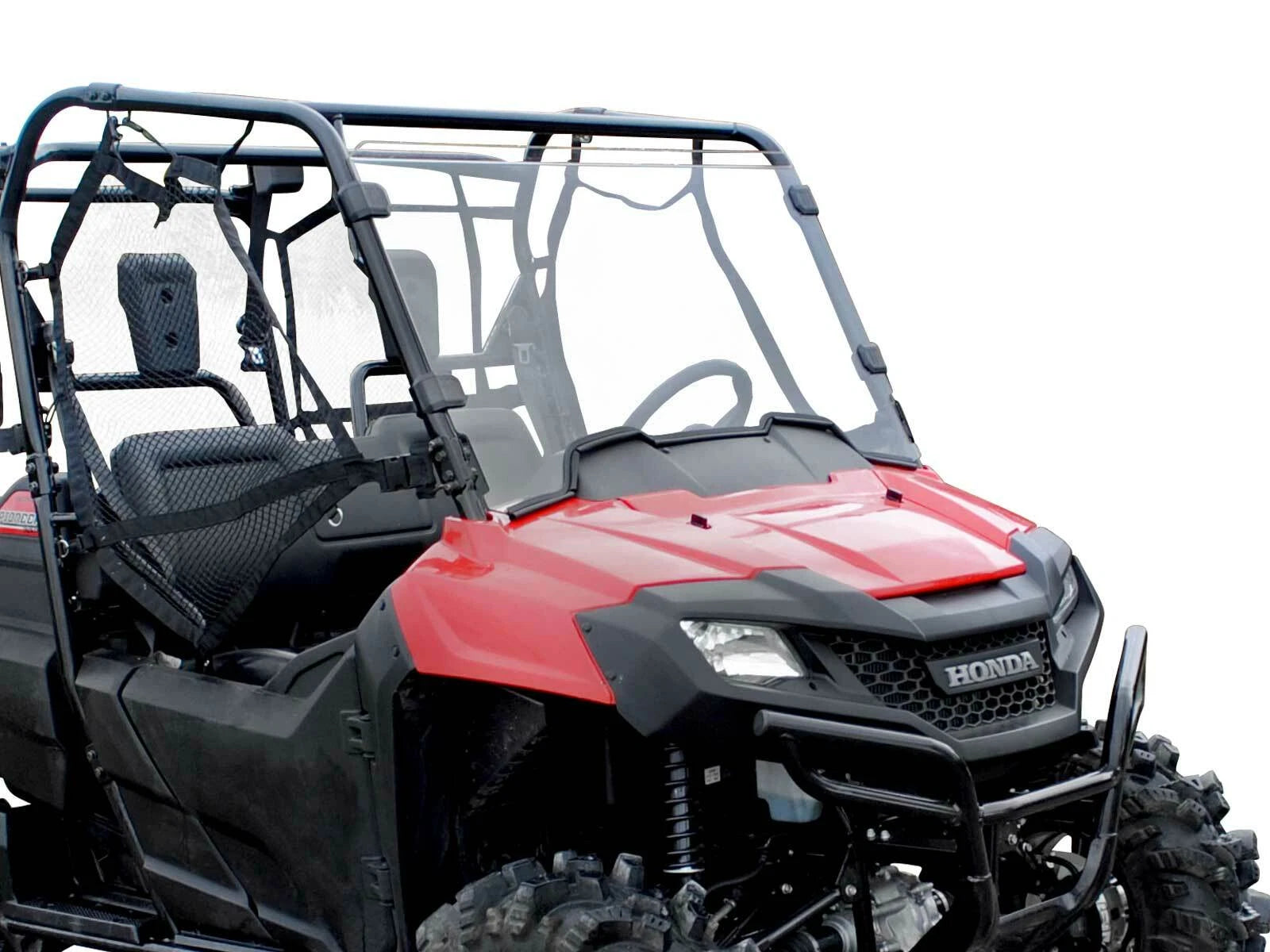 Heavy Duty Scratch Resistant Full Windshield for Honda Pioneer 700 (2016–2021)