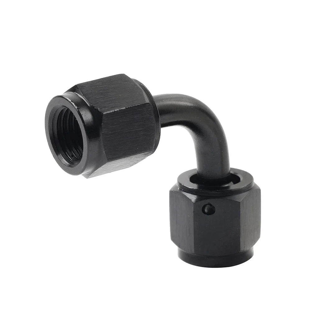 4AN Female to Female 90�� Swivel Coupler Fitting Adapter Connector