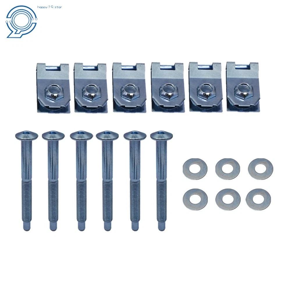 6 Bolt Truck Bed Mounting Hardware for Ford F-150 (1997-2014)