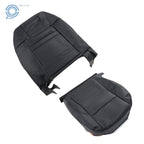 Leather Perforated Driver Bottom Back Seat Cover for Ford Mustang GT (2010–2014)