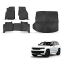 Cargo Liner + Floor Mats Set for Jeep Grand Cherokee (2022–2025) TPE All Weather