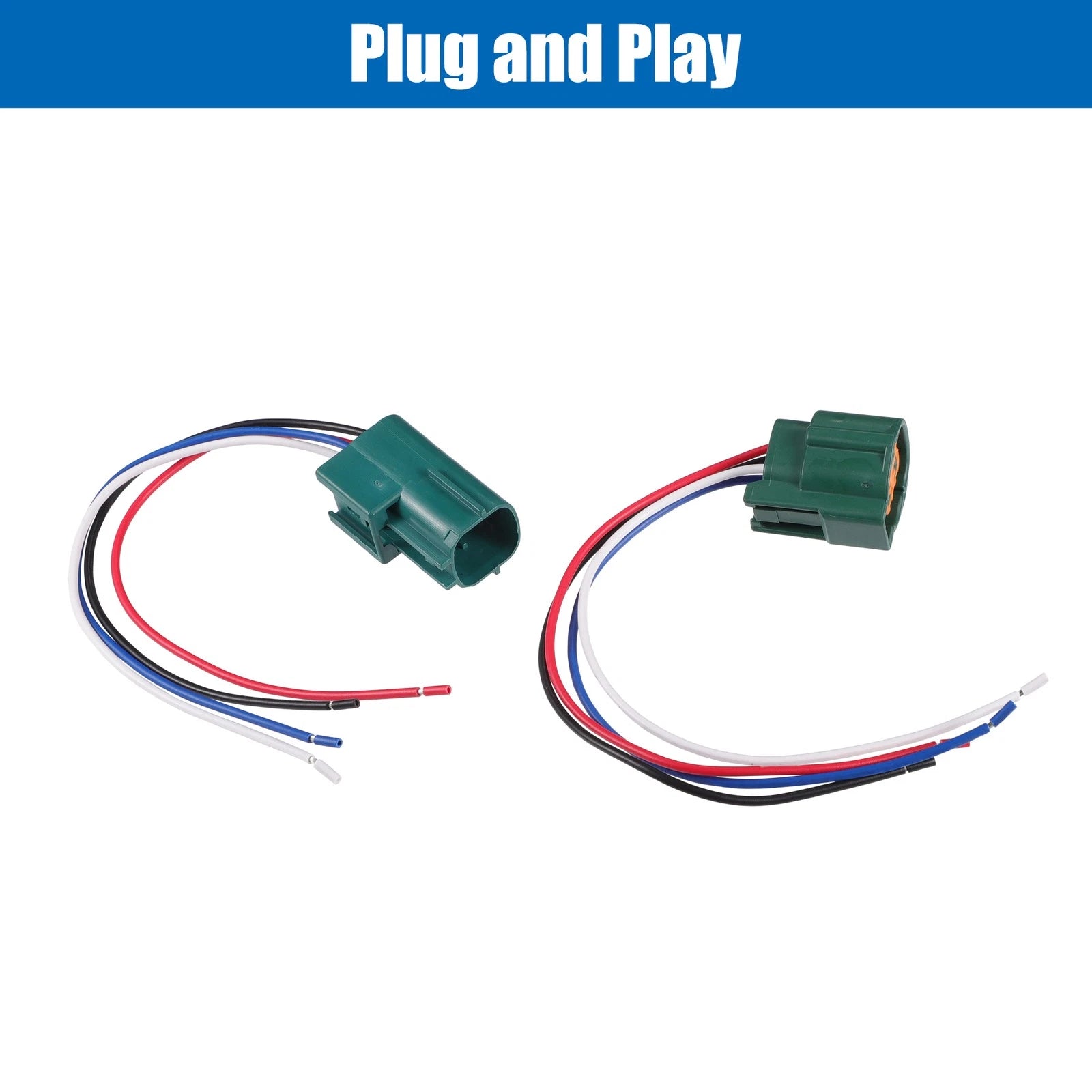 Set of 4 O2 Sensor Connector Cables for Nissan Infiniti (Year Range Not Specified)