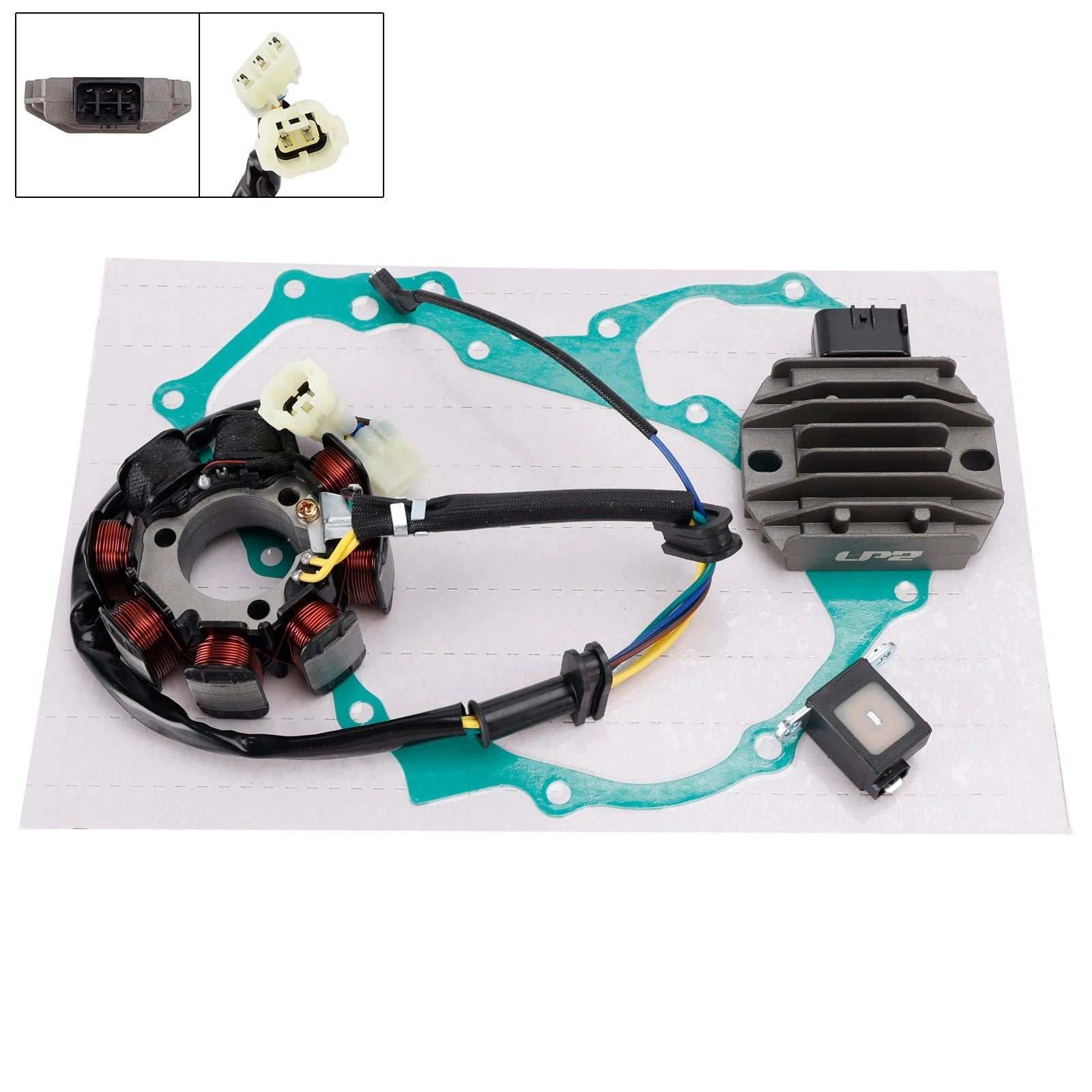 Stator Regulator Rectifier & Gasket for Honda TRX250X EX Sportrax (1985–2006)