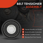 Lower Timing Belt Pulley for Ford Focus (2000-2004) Escort (1998-2003)