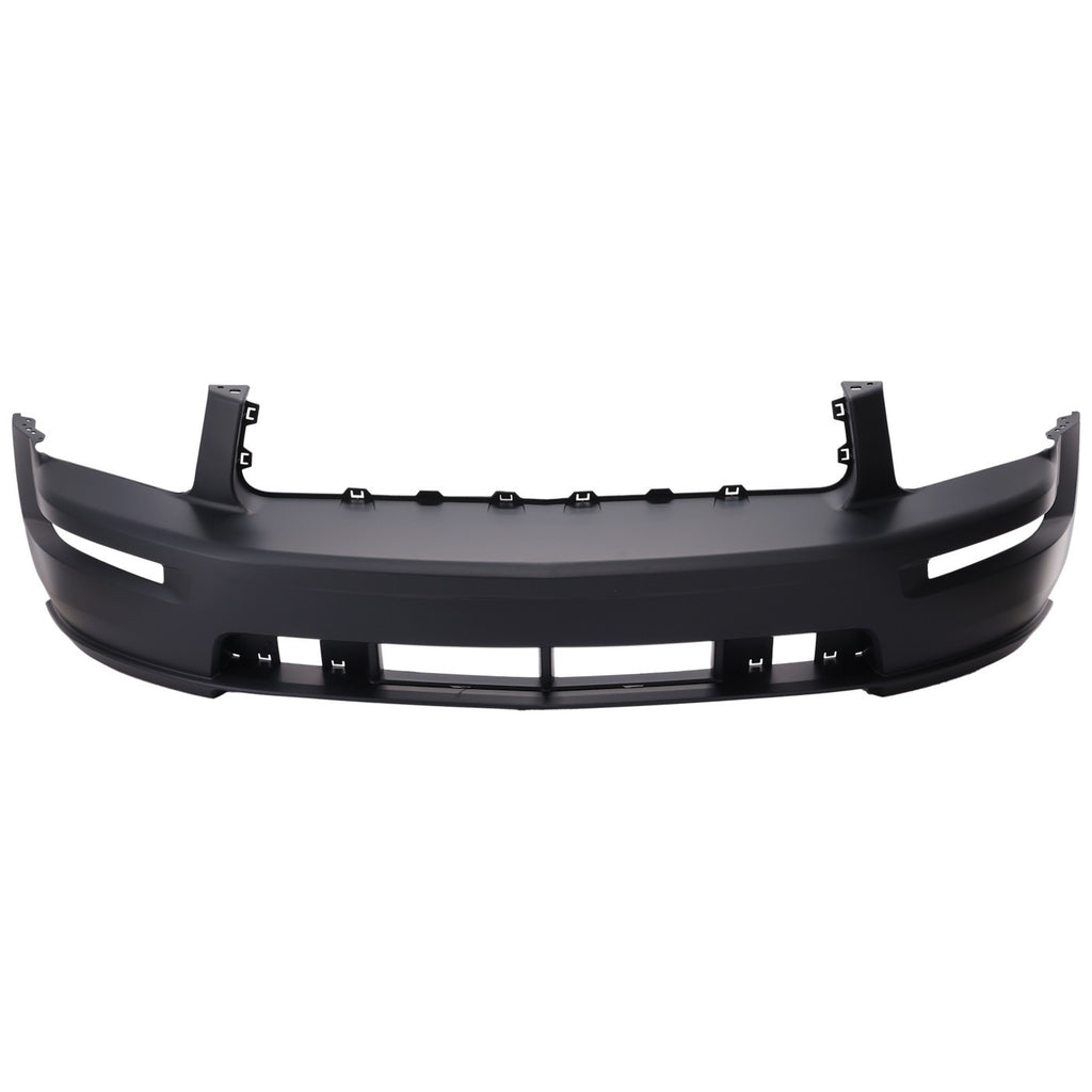 Front Bumper Cover for Ford Mustang GT (2005–2009) Primed with Fog Light Hole