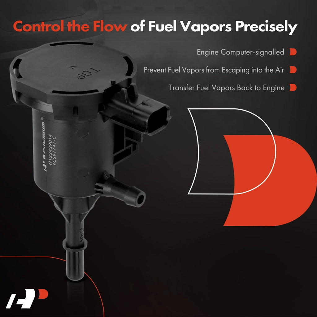 Vapor Canister Purge Valve for Dodge Grand Caravan Jeep Ram Chrysler (2008–2020)