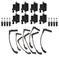 8 Ignition Wires & 8 Spark Plugs Kit ACDelco for Chevrolet GMC 8.1L V8 (2001–2009)