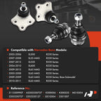 4X Front Upper Lower Ball Joint Kit for Mercedes-Benz SL500 SL550 (2003–2011)