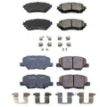 PowerStop Z17 Low-Dust Ceramic Disc Brake Pads Kit for Mazda 6 (2014–2021)
