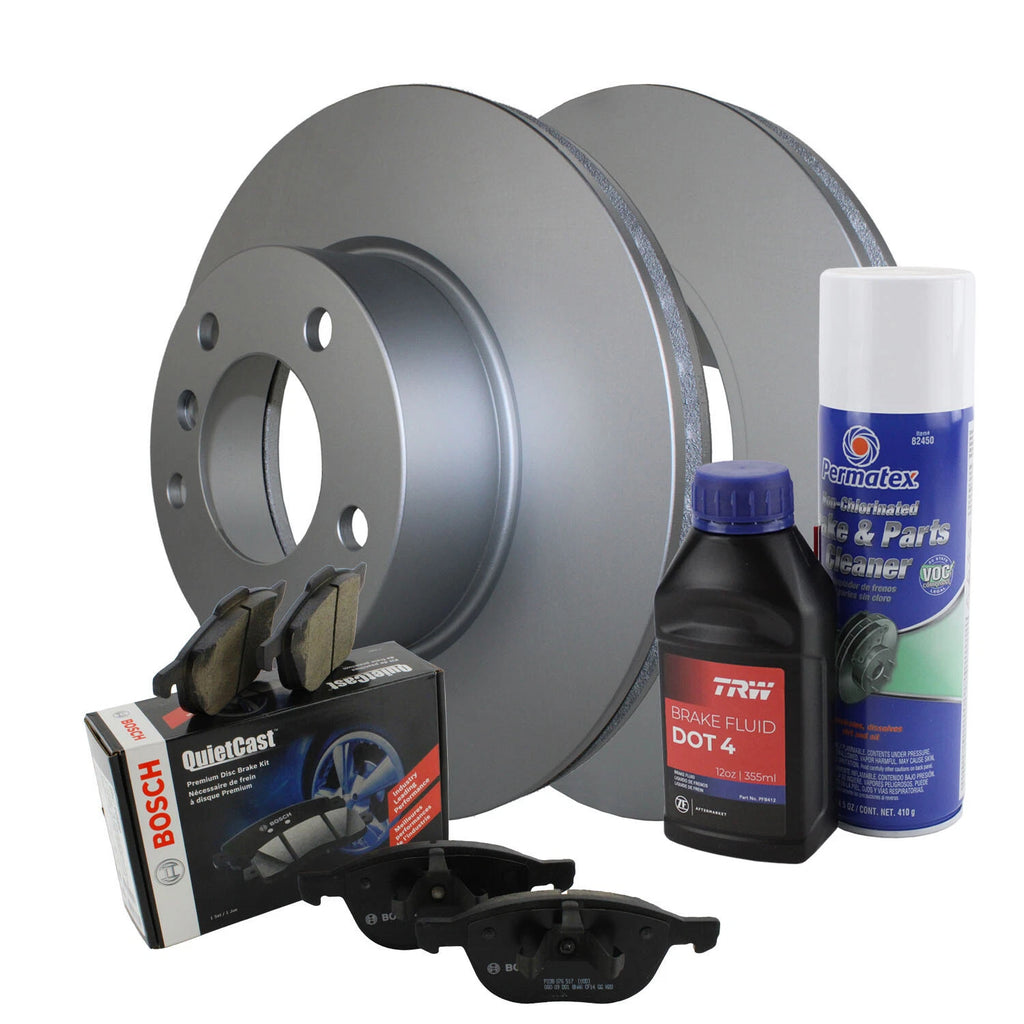 Front Brake Kit 300mm Rotors & Semi-Metallic Pads for BMW E90 E91 E92 E93 (2007–2013)