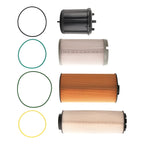 Set of 4 Oil Fuel Filters for MX13