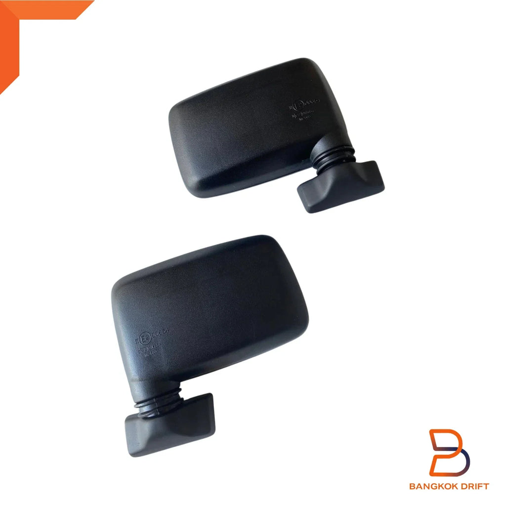 Black Side Door Mirrors for Holden Rodeo KB Ute (1980-1988)