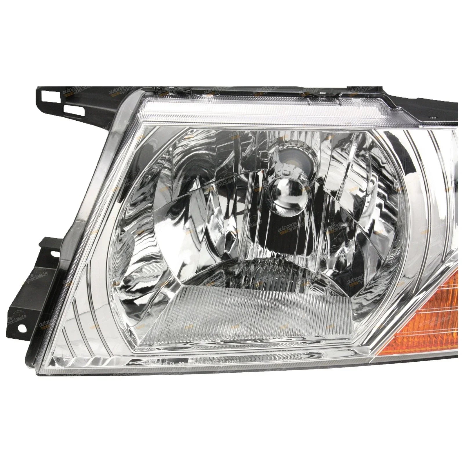 LH Chrome Headlight for Mitsubishi Pajero NP (2002-2006)
