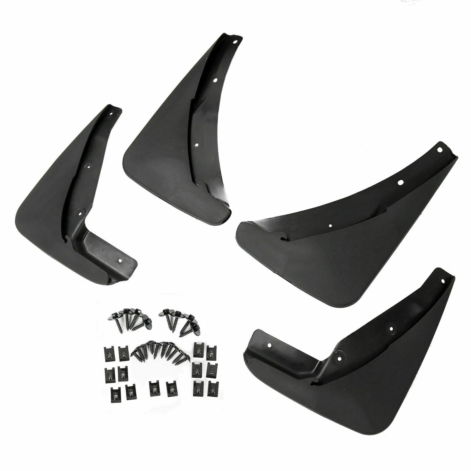 Mud Flaps Guards Splash Molded Set for Dodge Challenger (2015–2023)