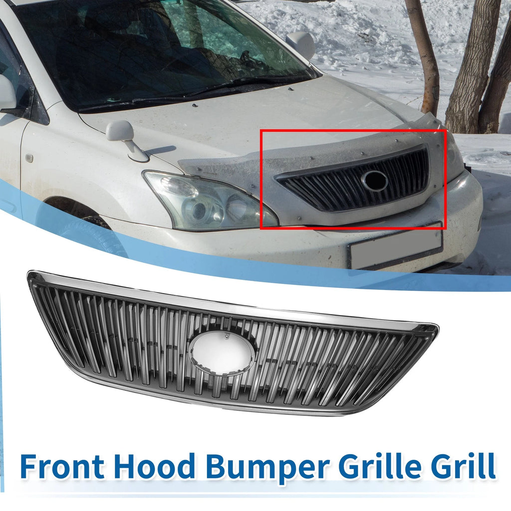 Front Upper Hood Bumper Grille for Lexus RX 330 (2004–2006)