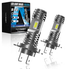 H7 LED Headlight Bulbs Kit for 6500K Super Bright