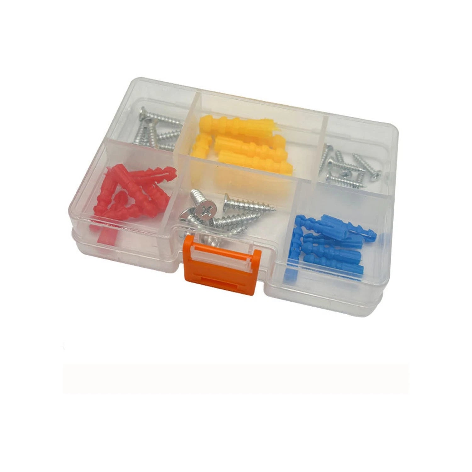 36pcs Expansion Anchor Bolts Assortment for General Repairs