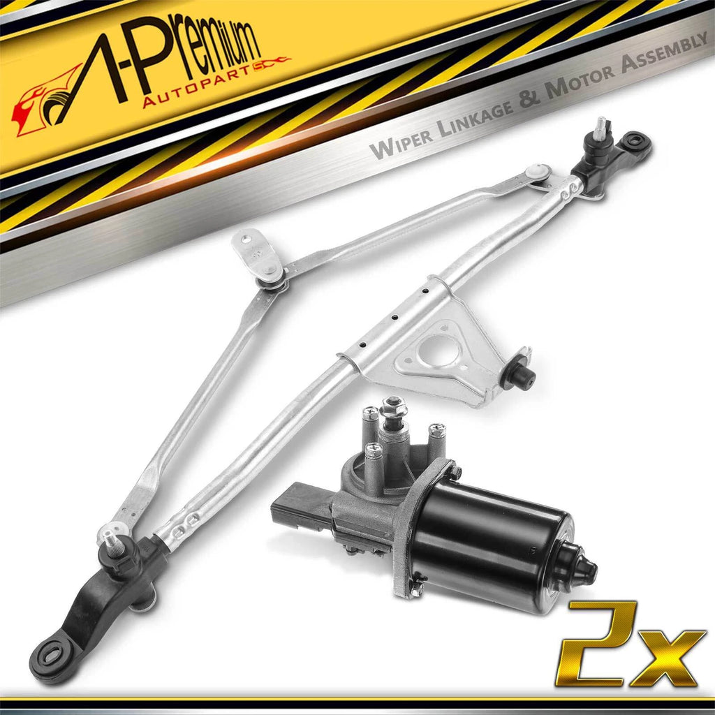 Windshield Wiper Linkage Assembly with Motor for Jeep Wrangler (2007–2018)