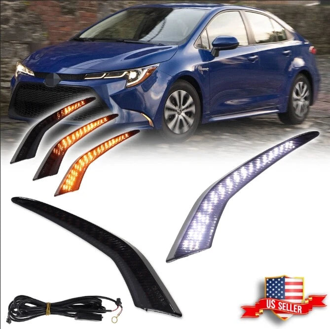 LED Fog Light Kit for Toyota Corolla L LE XLE Hybrid (2020–2024)