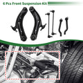 Set of 6 Front Lower Control Arms for Nissan Rogue (2014–2019) No.MS301169/MS301168
