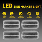 LED Side Marker Light for Chevy Silverado 2500HD 3500HD (2015–2023)