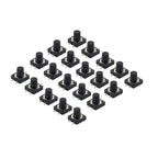 20PCS Micro Momentary Tactile Push Button Switch for Various Applications