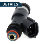 Fuel Injector No. 1465A051 for Mitsubishi Eclipse GS (2006–2012) 1 Pc Black