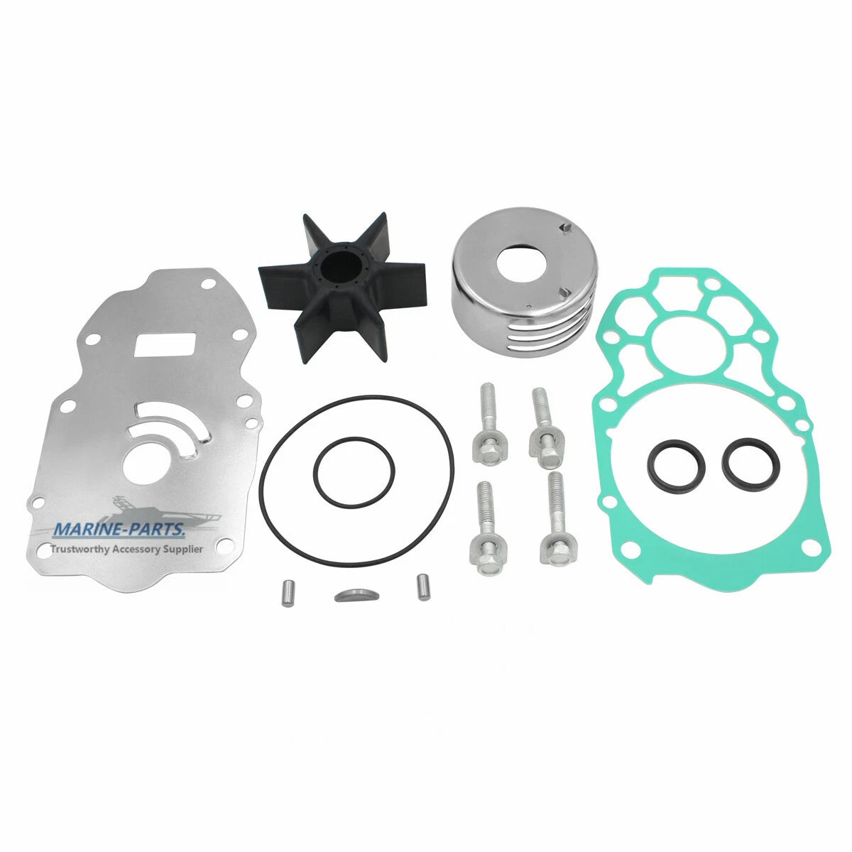 Water Pump Rebuild Kit for Yamaha F225 F250 F300 (2000–2023) 6CE-W0078-01-00