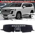 Non-Slip Dash Board Cover Mat Pad for Toyota Land Cruiser 300 (2021–2024)