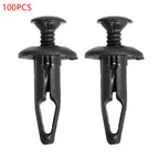 100PCS Fender Rivets Fastener Screw for Yamaha Rhino 700 (2008–2013)