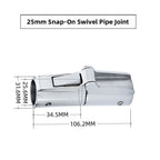Swivel Joint for Yachts (Tool-free Installation)