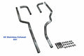Dual Exhaust Kit for Ford F150 (2015-2020) Side Exit, No Muffler