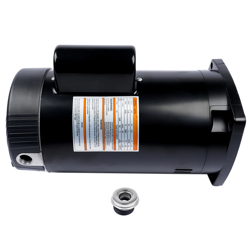 2.5HP Pool Pump Motor for Square Flange (230V, 60Hz)