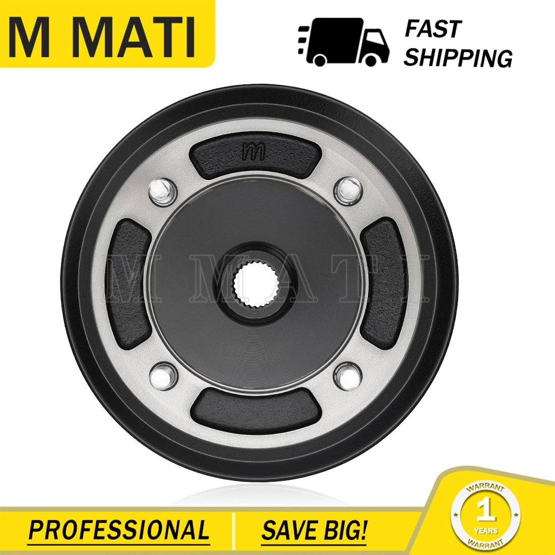 Rear Brake Drum Hub for Kawasaki Mule 3000 3010 4000 4010 (1993–2006)