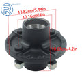 4 Lug Trailer Hub Kit & BT16 Spindle Bearing Kit for 2000 lbs Trailers (2000–2023)