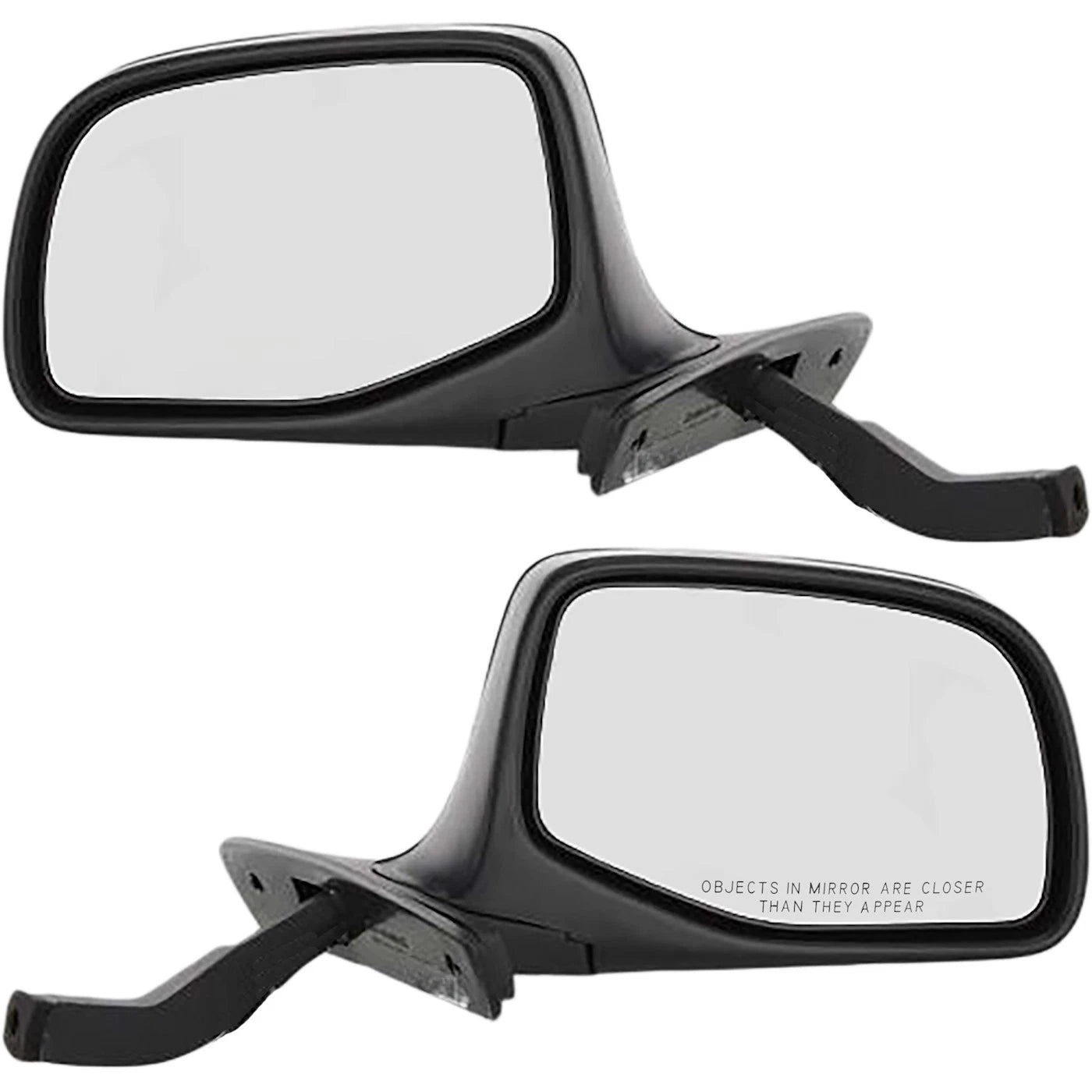 Set of 2 Manual Mirrors for Ford F-150 Bronco (1992–1996)