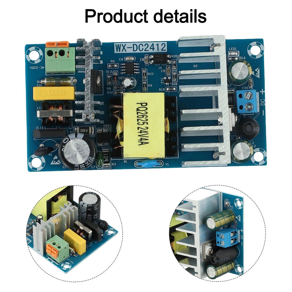 Switching Power Supply Module 24V DC Output with Overcurrent Protection
