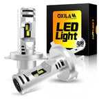 H4/9003 LED Headlight Bulbs Conversion Kit for OXILAM (6500K White)