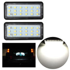 Set of 2 LED License Plate Lights for Toyota Land Cruiser J100 J200 Lexus GX LX