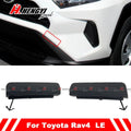 Tow Hook Eye Cover Cap  Front Upper Bumper for Toyota RAV4 LE (2019–2023)