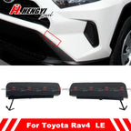Tow Hook Eye Cover Cap  Front Upper Bumper for Toyota RAV4 LE (2019–2023)