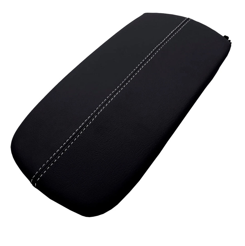 Console Armrest Cover for Chevrolet Malibu (2016–2020) White Stitch