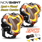3" LED Work Pod Light Bar for Off Road Adventure (6000K)