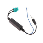 Radio Antenna Male Dual Fakra Amplifier Adapter for Diversity Antenna (N/A)